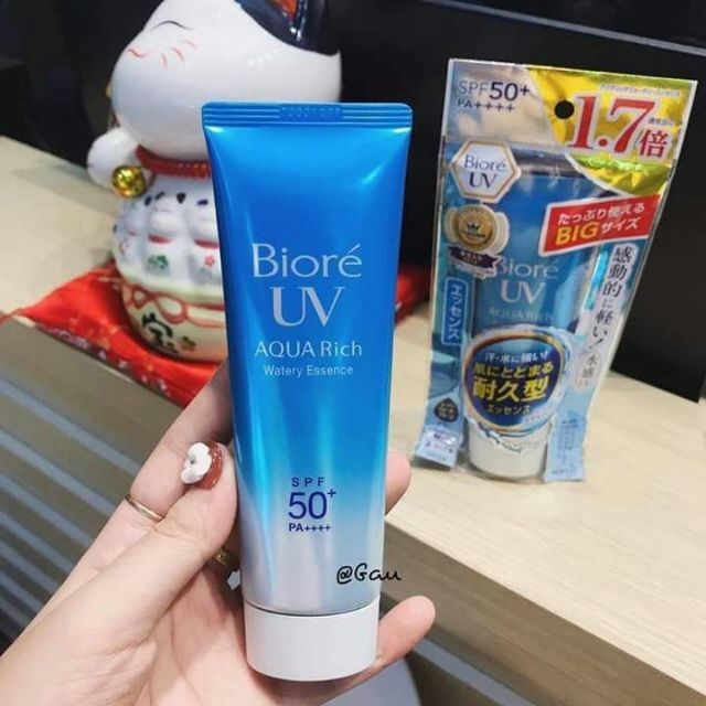 Big Size 85g Biore Uv Aqua Rich Watery Essence Spf50 Pa Shopee Singapore