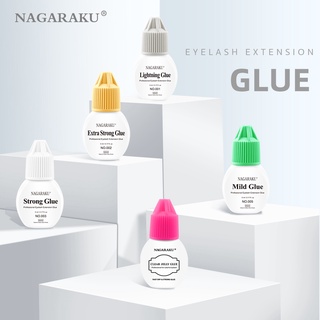 Image of NAGARAKU 5 ml new arrival Eyelash Extension Glue high quality Fast Drying Long Lasting Time eyelashes adhesive
