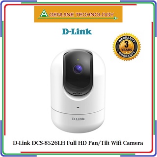 D-Link DCS-8526LH mydlink Full HD Pan & Tilt Wi-Fi Camera with AI-Based Person Detection, Full HD 1080p, Night Vision