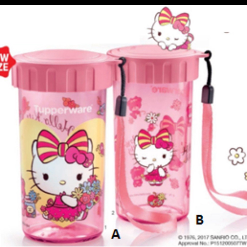 Tupperware Hello Kitty Flask 310ml | Shopee Singapore