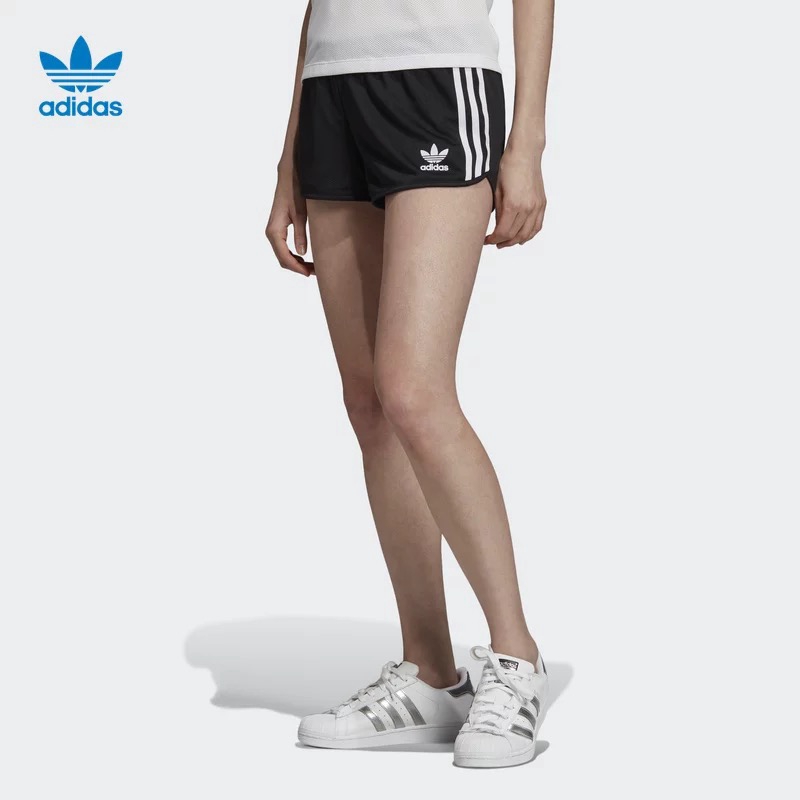 2020 New Adidas Clover Mesh Short Women's Shorts | Shopee Singapore