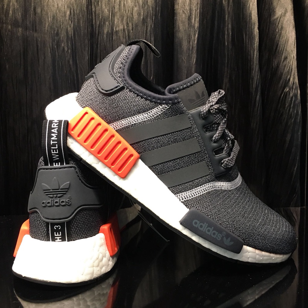 nmd r1 grey solar red