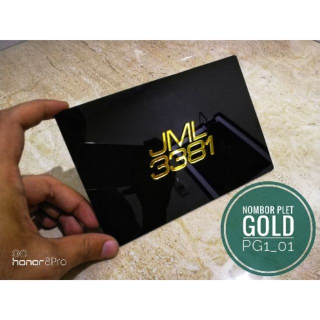 Nombor Plat Gold Pg1 Shopee Singapore
