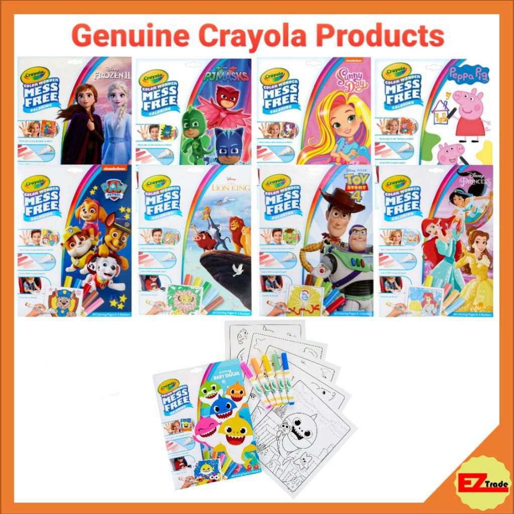 Crayola Color Wonder Mess Free Coloring Pack, Nickelodeon ...