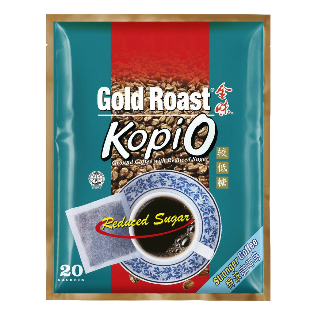 Gold Roast KopiO Ground Coffee With Reduced Sugar Shopee Singapore