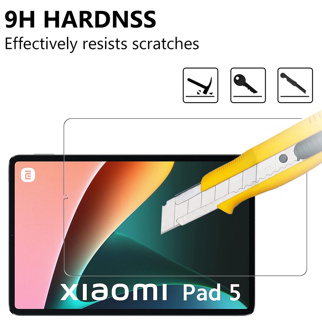 Scratch Proof Tempered Glass Screen Protector For Xiaomi Pad 5 2021 Xiaomi Pad 5 Pro 5G 11 Inches New Tablet Glass