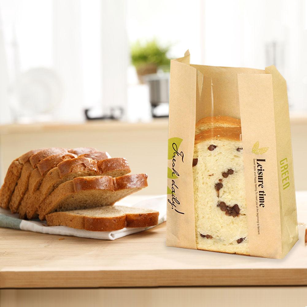 Bread Bags Kraft Paper Food Packaging