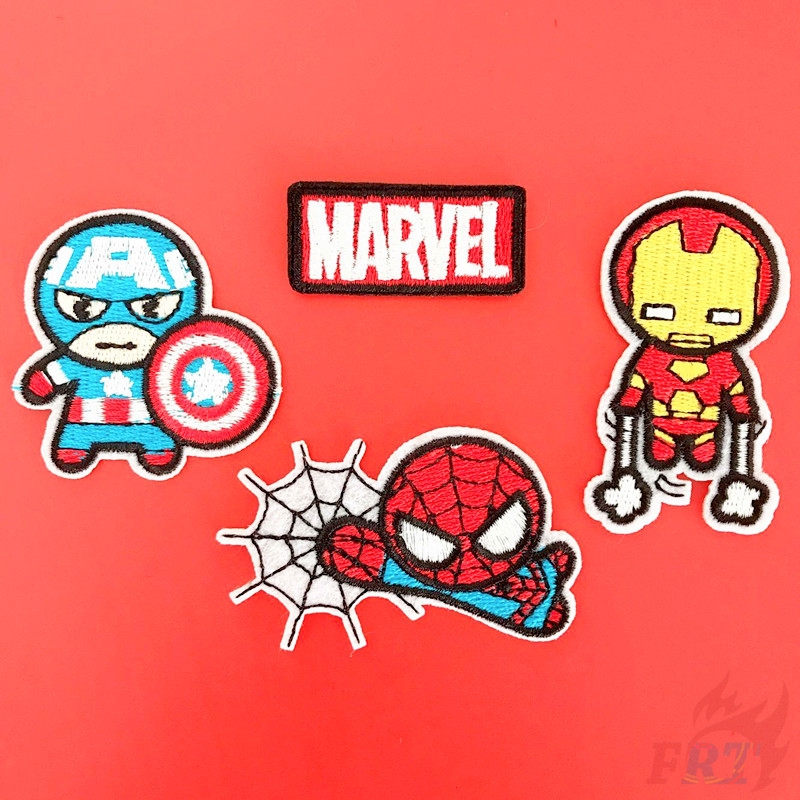 ☸ Marvel Patch ☸ 1Pc Superhero Diy Sew on Iron on Patch （Marvel ...