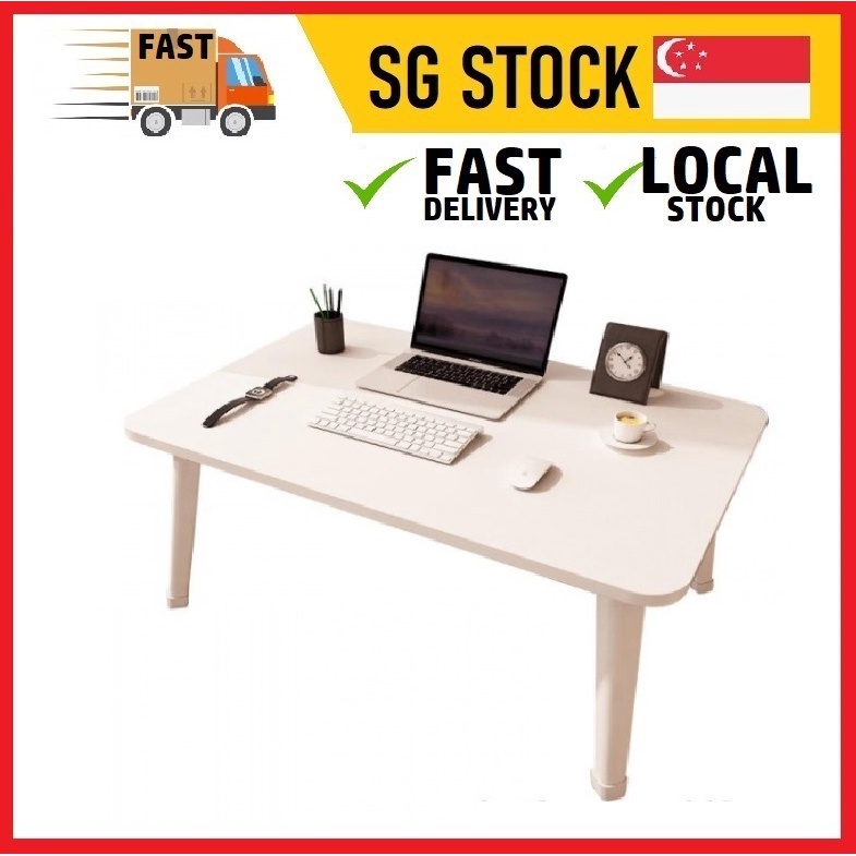 foldable laptop table adjustable study table bed table small table