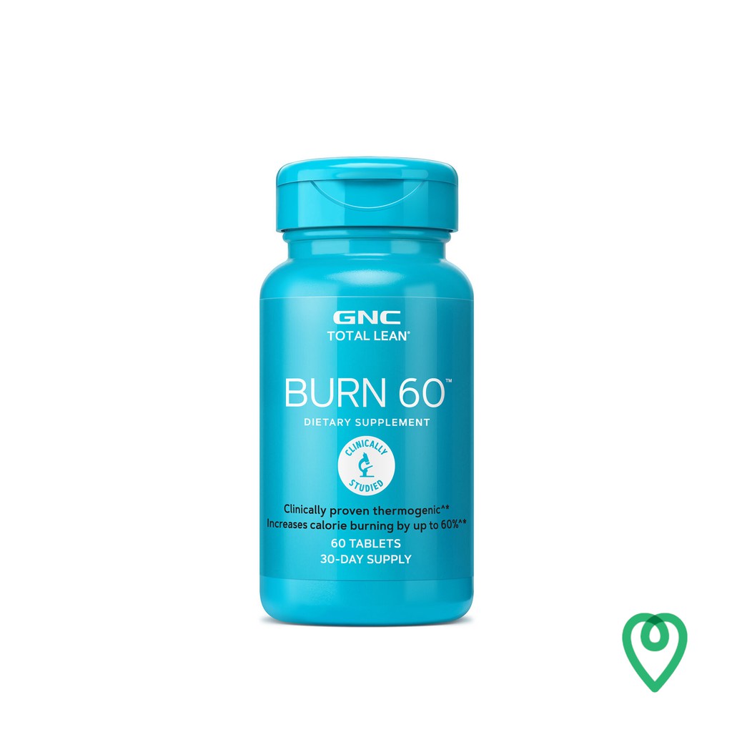 GNC TOTAL LEAN BURN 60 CINNAMON FLAVOURED 60 TABLETS EXP JUL 2024