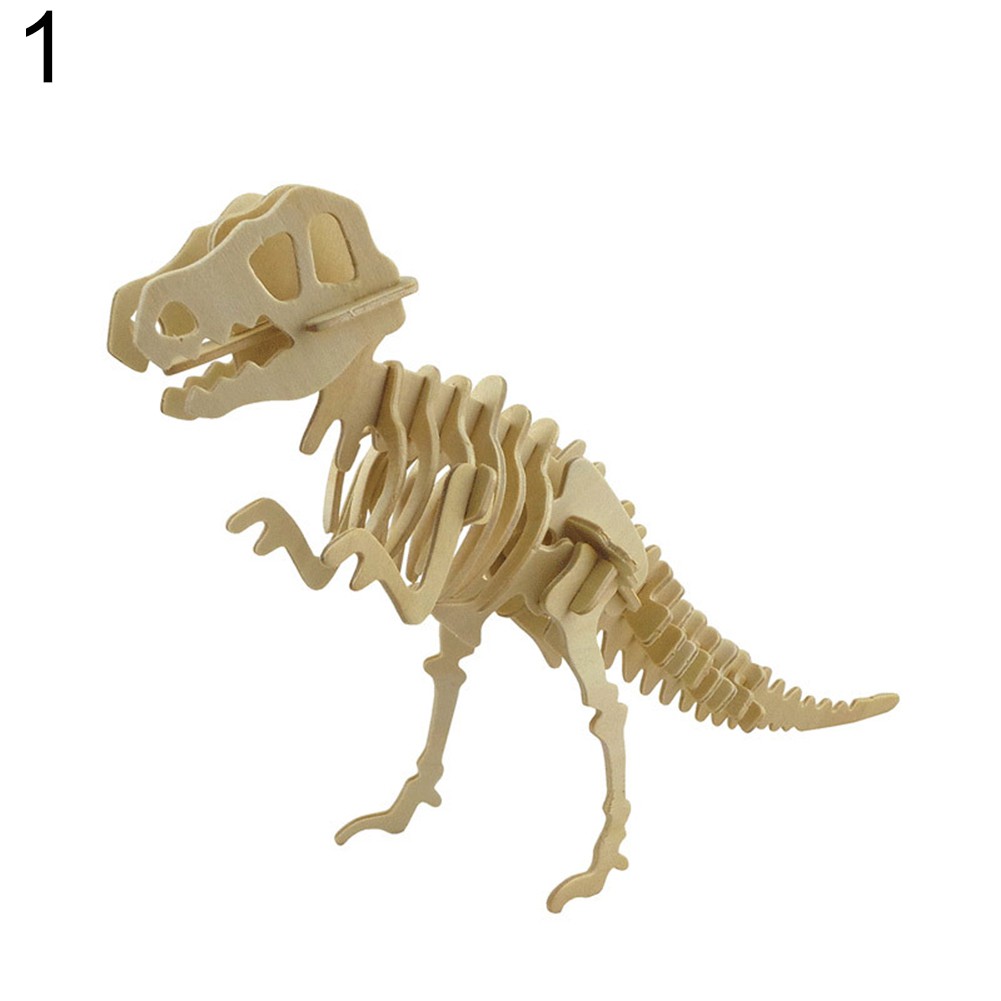 DIY plastic simulation skeleton puzzle dinosaur toy kids educational toy gift Nr 