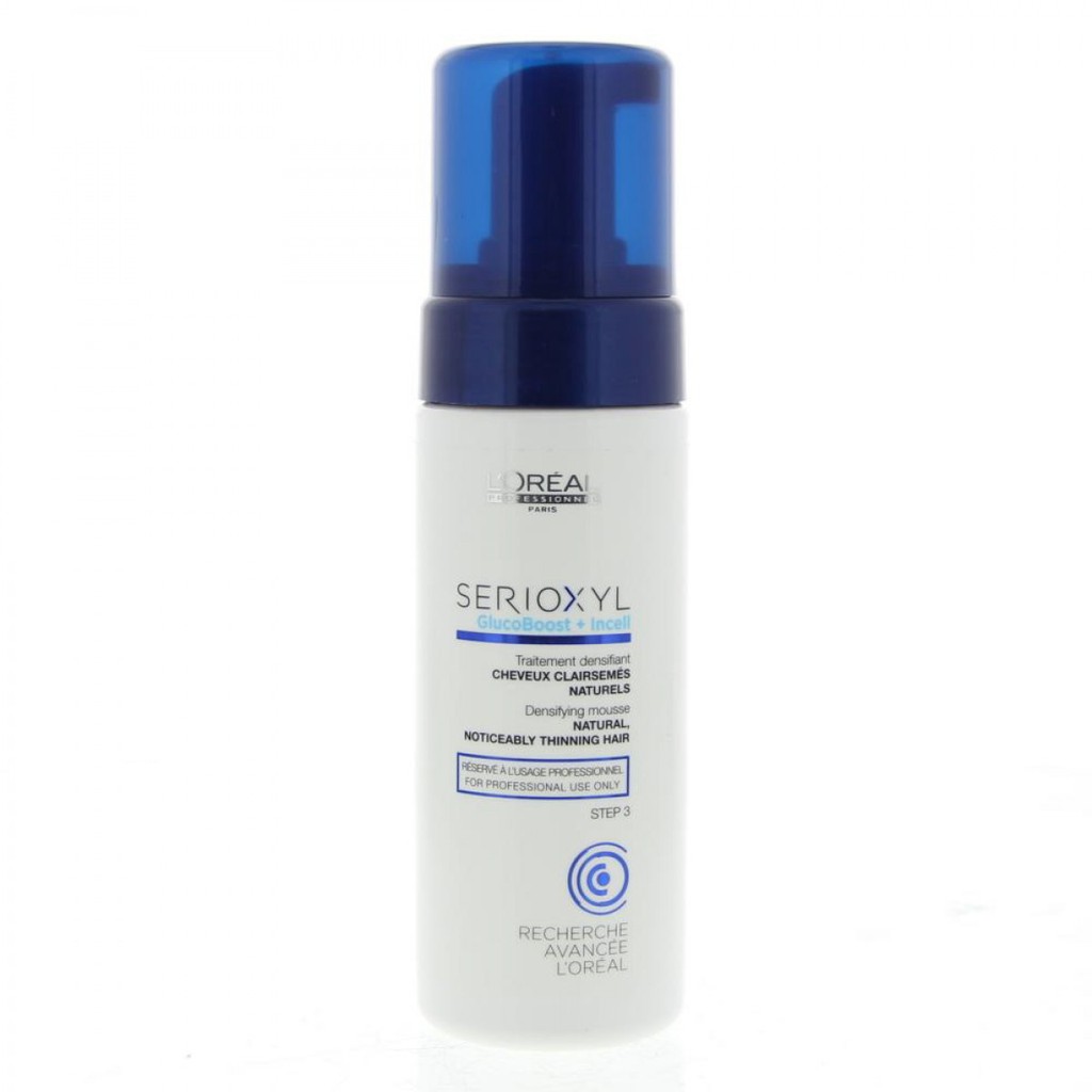 Loreal Serioxyl Densifying Mousse Natural Thinning Hair Step 3