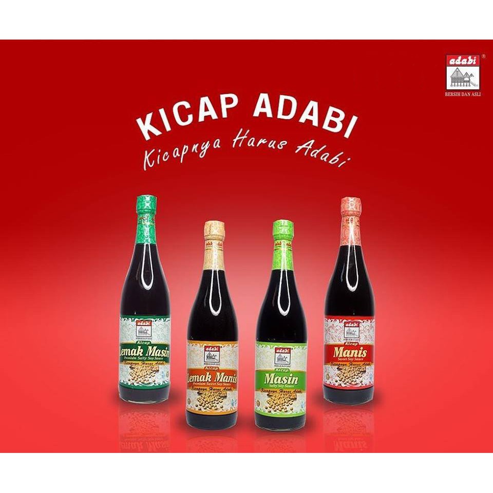 Adabi Kicap Manis 660ml Shopee Singapore