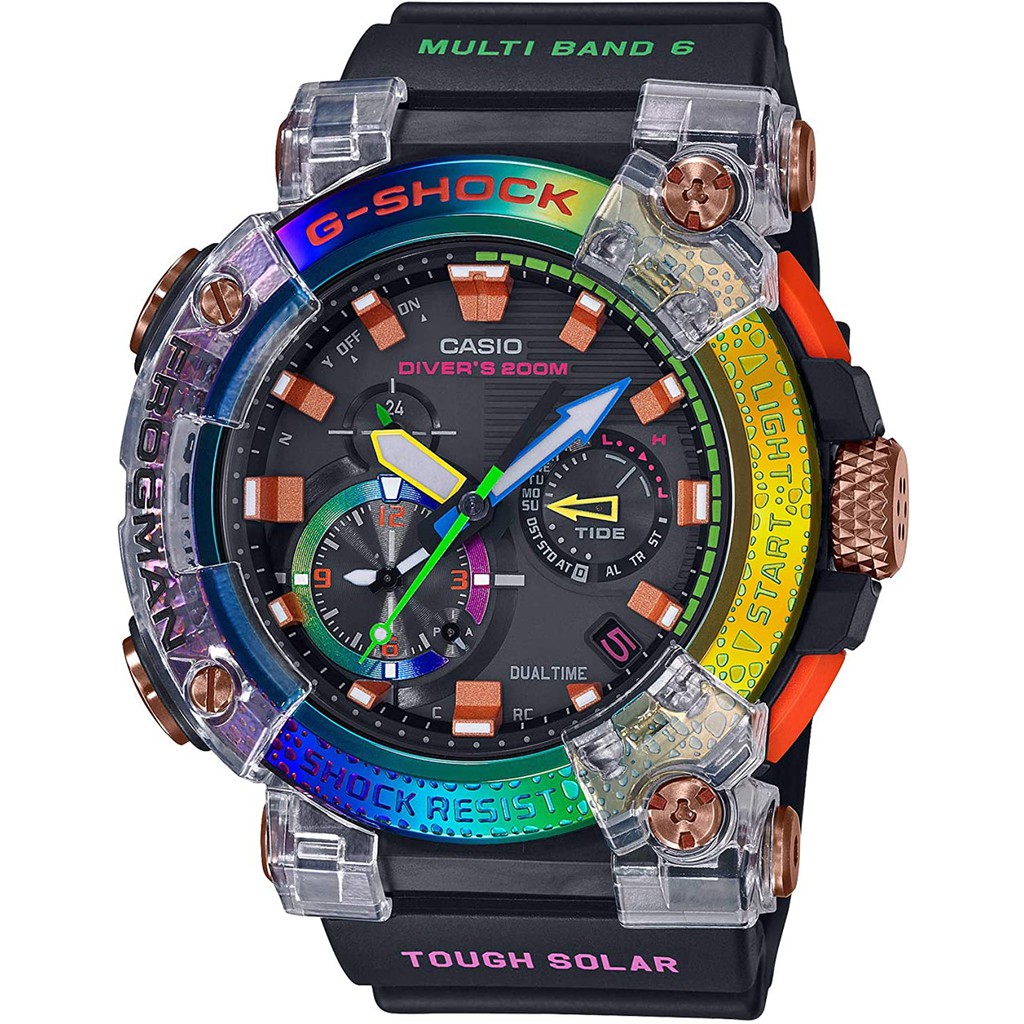 g shock rainbow