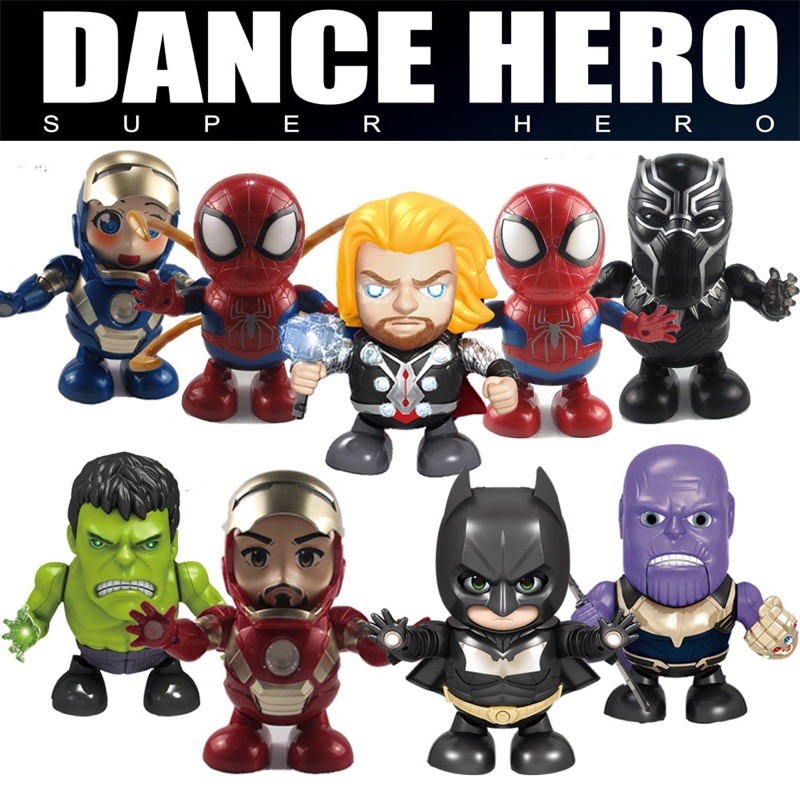 Dancing Hero Robot Toys With Music And Light Shopee Singapore