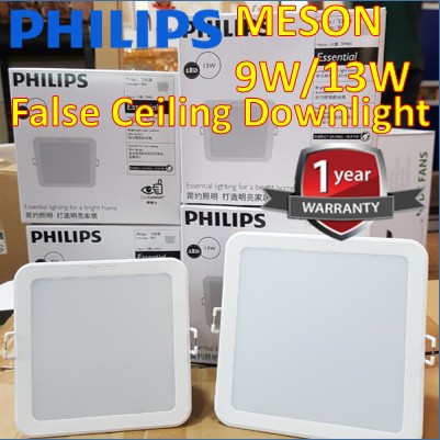 Philips Meson False Ceiling Downlight 9w 13w Down Light