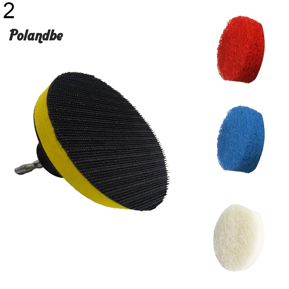 Po Power Scrubber Drill Plate Brushes Cleaning Sofa Bathroom Tile Grout Waxing Kit Shopee Singapore