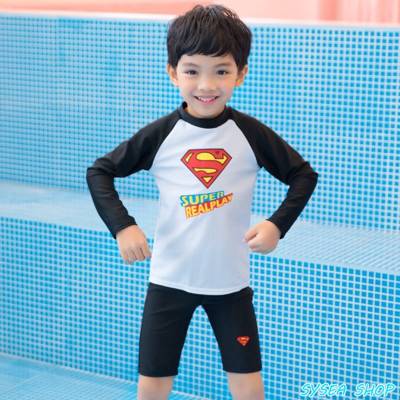 boys long sleeve swim