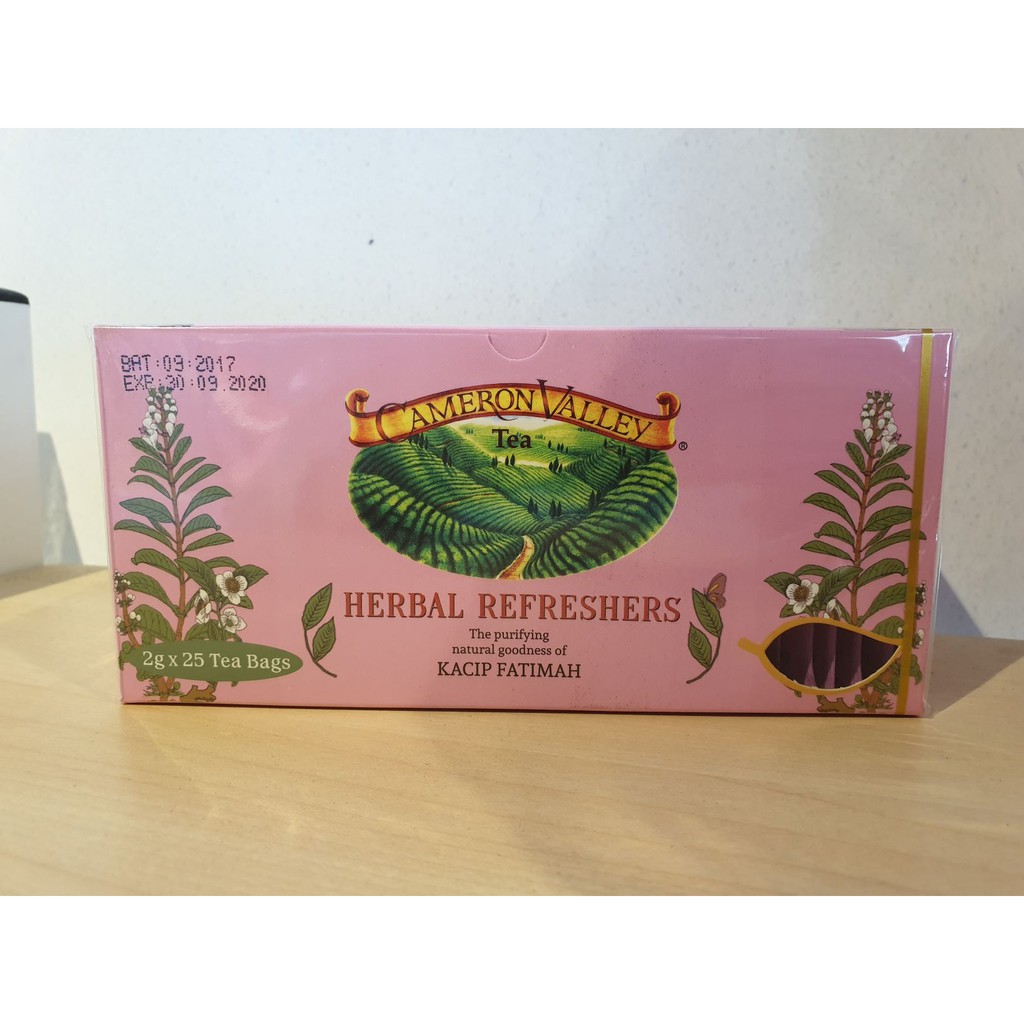 Shop Malaysia Cameron Valley Herbal Tea Kacip Fatimah Tea Shopee Singapore