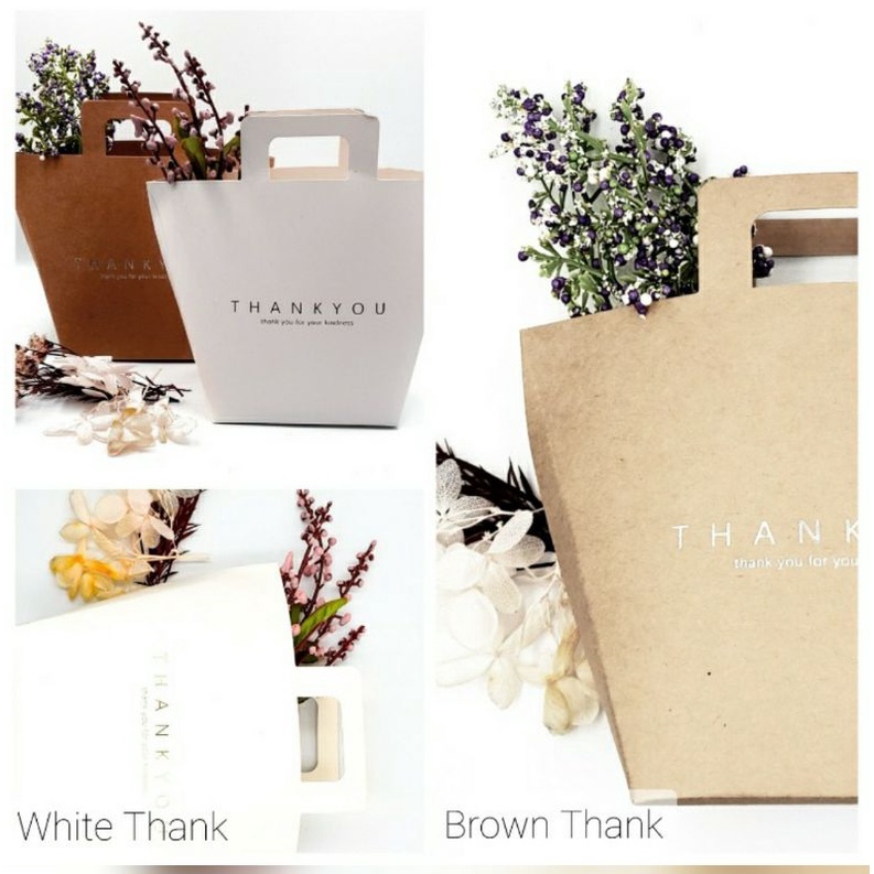 New Kraft Gift Box Bag for Celebrations! Set of 5pcs Shopee Singapore