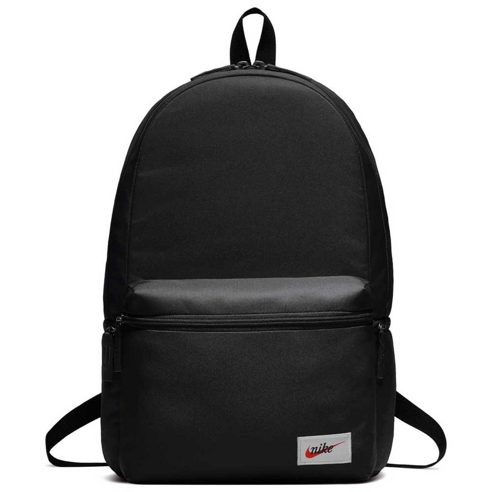 black and white nike backpack