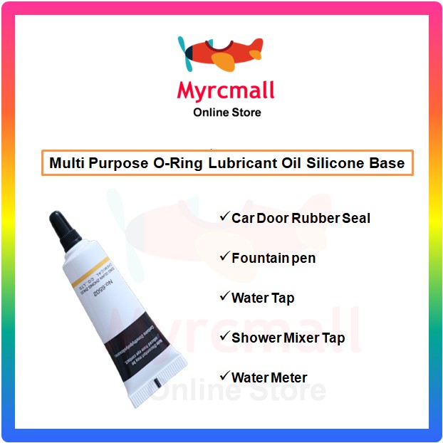 TUBE Multi Purpose ORing O Ring Lube Lubricant Oil Silicone Base 10g