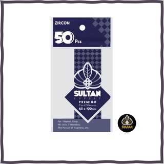 Sultan Zircon Card Sleeves (65 mm x 100 mm)