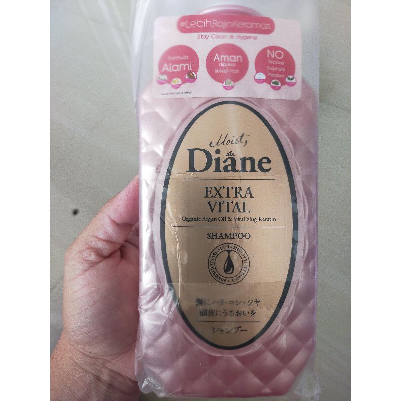 Moist Diane Extra Vital Shampoo 450 ml Made In Japan Shopee Singapore
