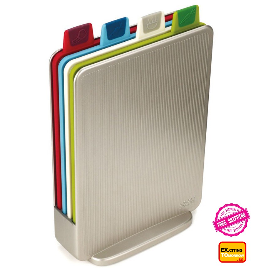 Joseph Joseph Index Mini Chopping Board Set (4 Boards +1 Case
