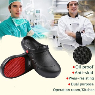(Ready Stock)SAFETY CLOG (Depan ada besi) (COMFORTABLE AND FULL PROTECTION) #0