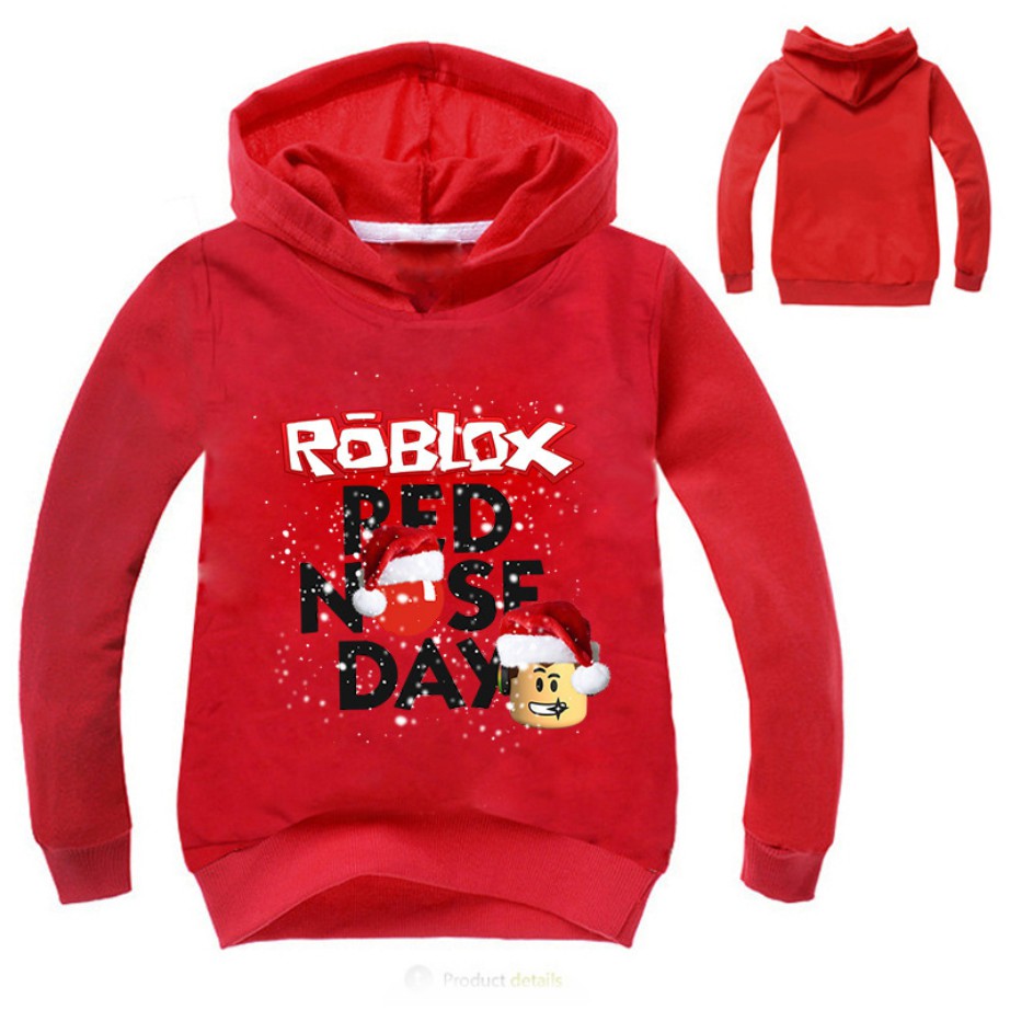 Christmas Roblox Cartoon Kids Boys Thin Coat Hoodies Jacket Long Sleeve Outerwear Shopee Singapore - green and red christmas tuxedo vest roblox