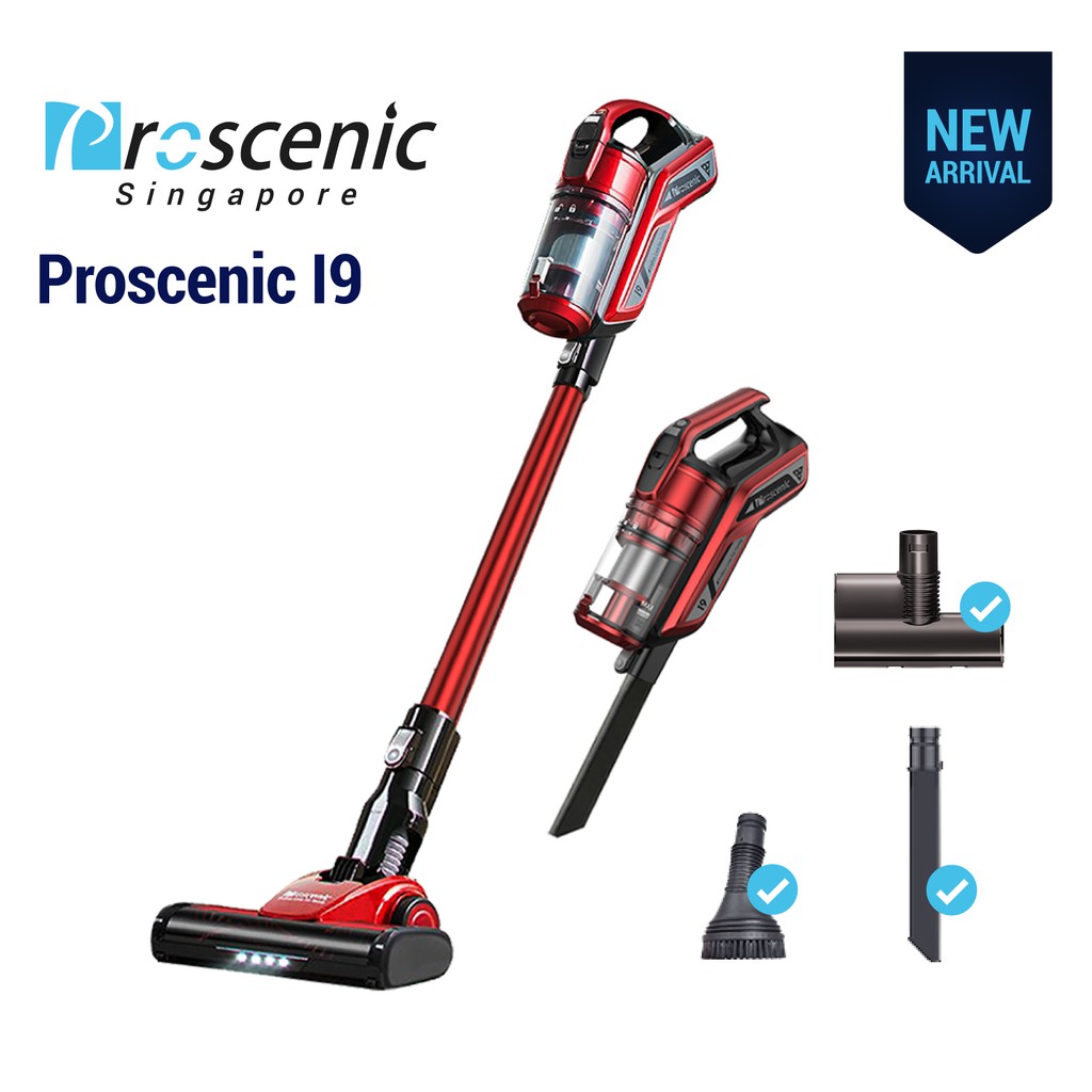 Proscenic I9 Handheld Cordless Vacuum Cleaner 22000Pa Suction Power