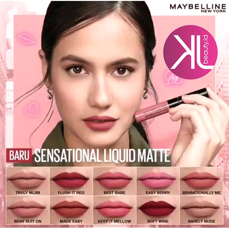 maybelline sensational liquid matte made easy