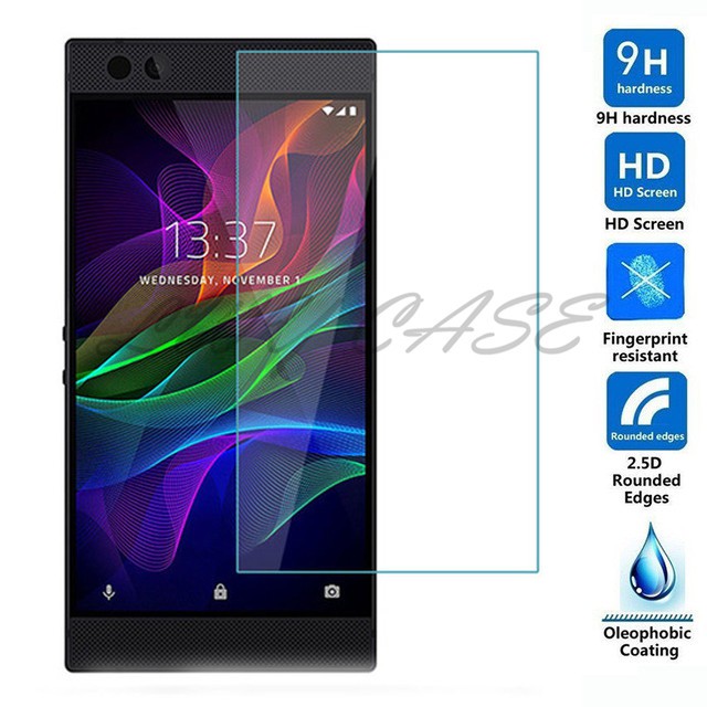 Razer Phone 2 Razer Phone 1 Clear Transparent Tempered Glass Protective Film Shopee Singapore