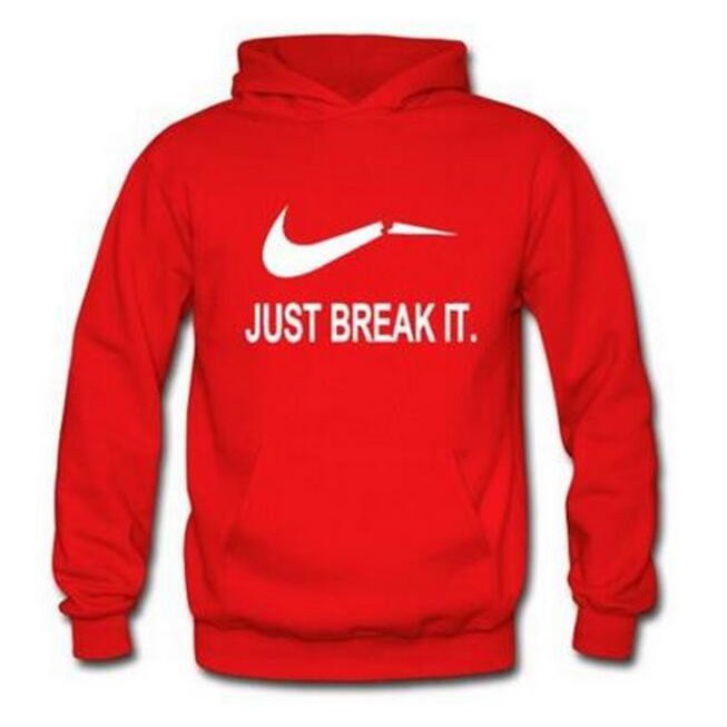 just break it nike hoodie