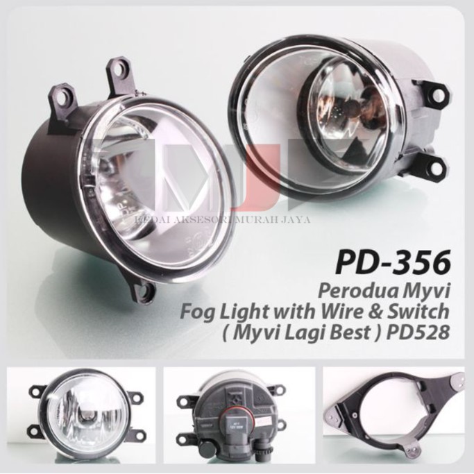 100 Ori Pd 356 Perodua Myvi Lagi Best Myvi 2015 Fog Lamp Shopee Singapore