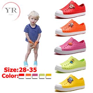[Ready Stock] Kids Native Shoes Breathable and Anti-Slip Beach Sandals in 18 Colors