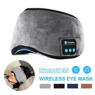 Bluetooth 5.0 Sleep Eye Mask Intelligent Unlimited Music Wireless Stereo Soft Mask Sleeping Eye Mask