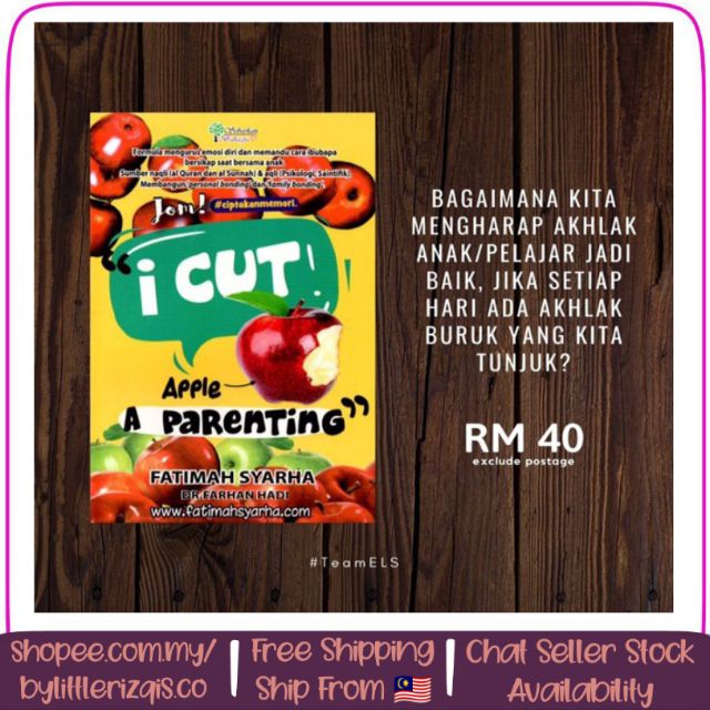 Shop Malaysia Ustazah Fatimah Syarha I Cut Apple A Parenting Shopee Singapore