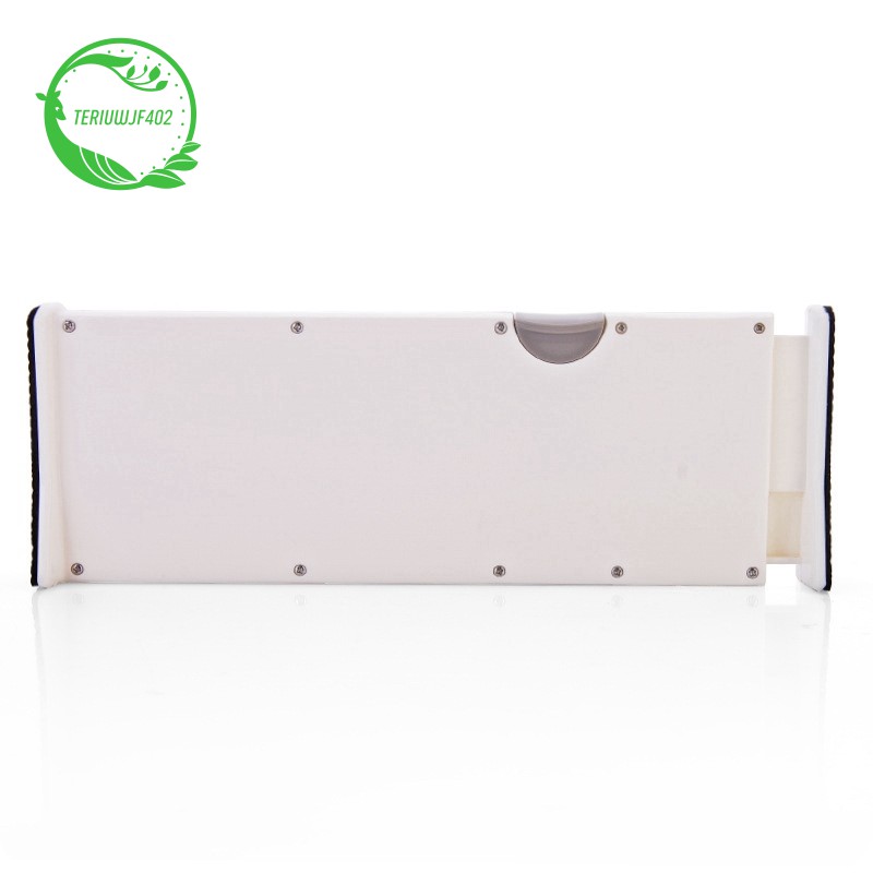 Drawer Dividers White Spring Loaded Expandable Kitchen Bedroom