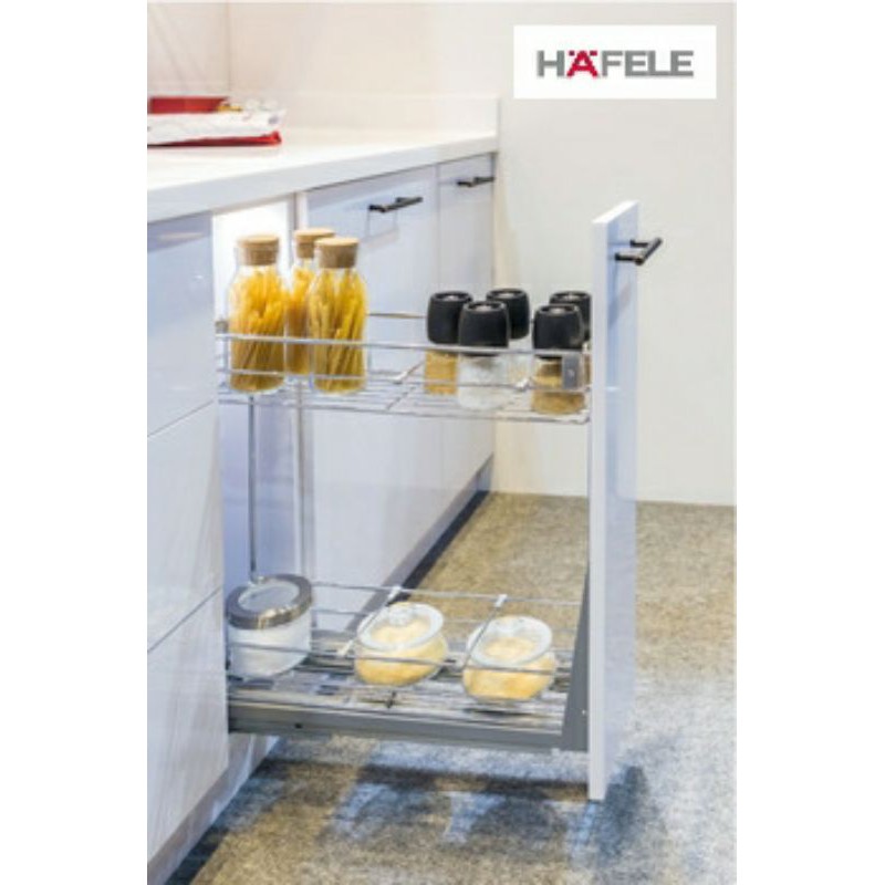 Hafele Double Pull Out Wire Storage Baskets Dandk Organizer