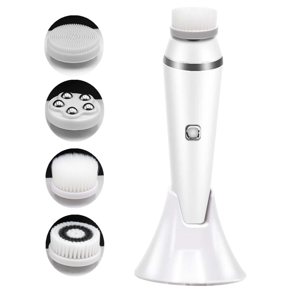 rotating face scrubber