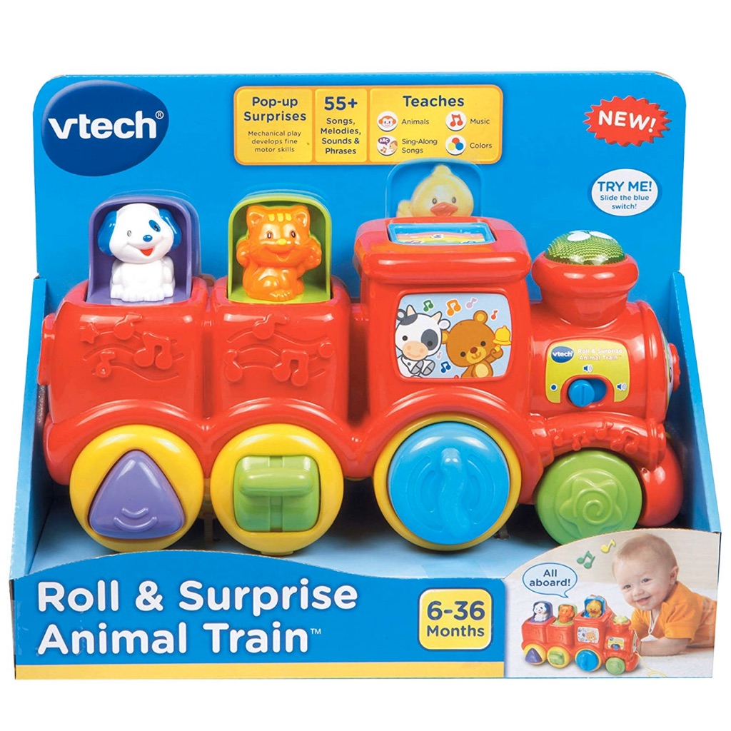 Vtech Roll & Surprise Animal Train (Ready Stock) | Shopee Singapore