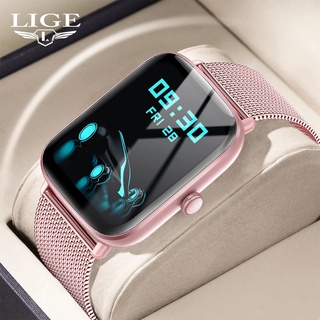 LIGE 2022 Women Smart Watch Heart Rate Monitor Health Sport Watches Life Waterproof Women Smartwatch