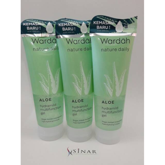 wardah hydramild moisturizer gel
