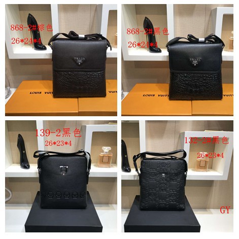 prada men's bag leather