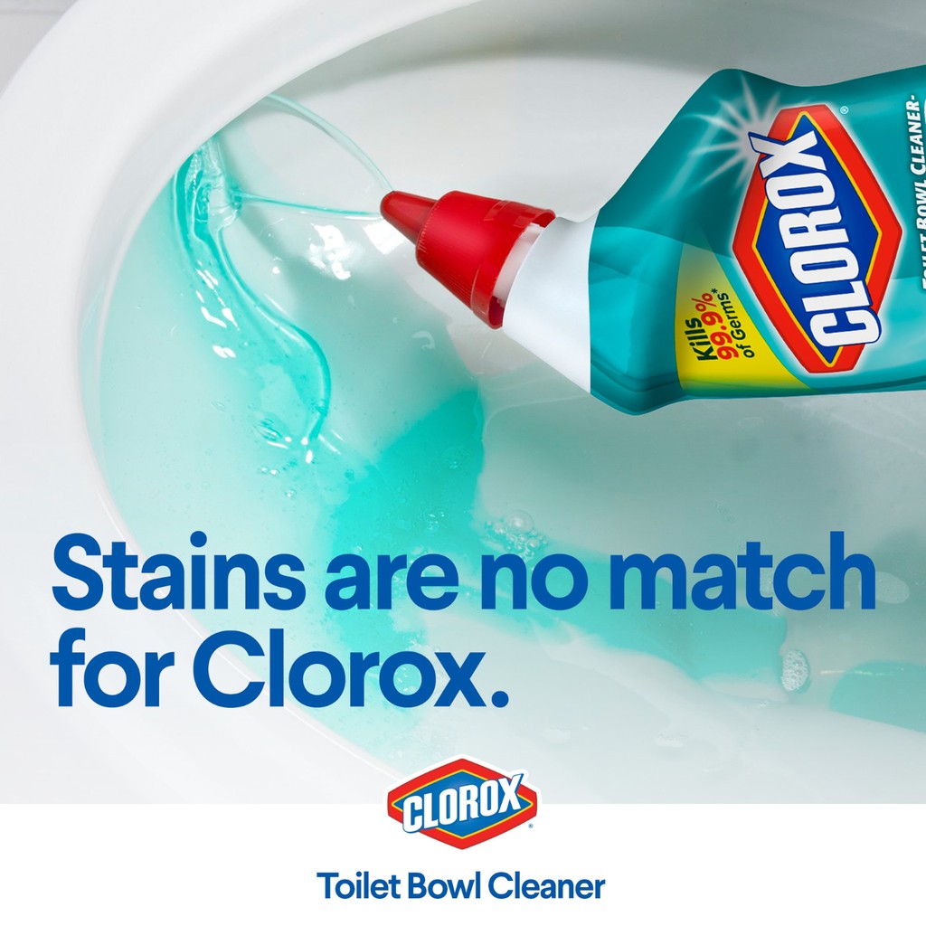 Clorox Toilet Bowl Cleaner and Disinfectant with Bleach/Scentiva/Ocean Mist/Cool Wave/Lavender