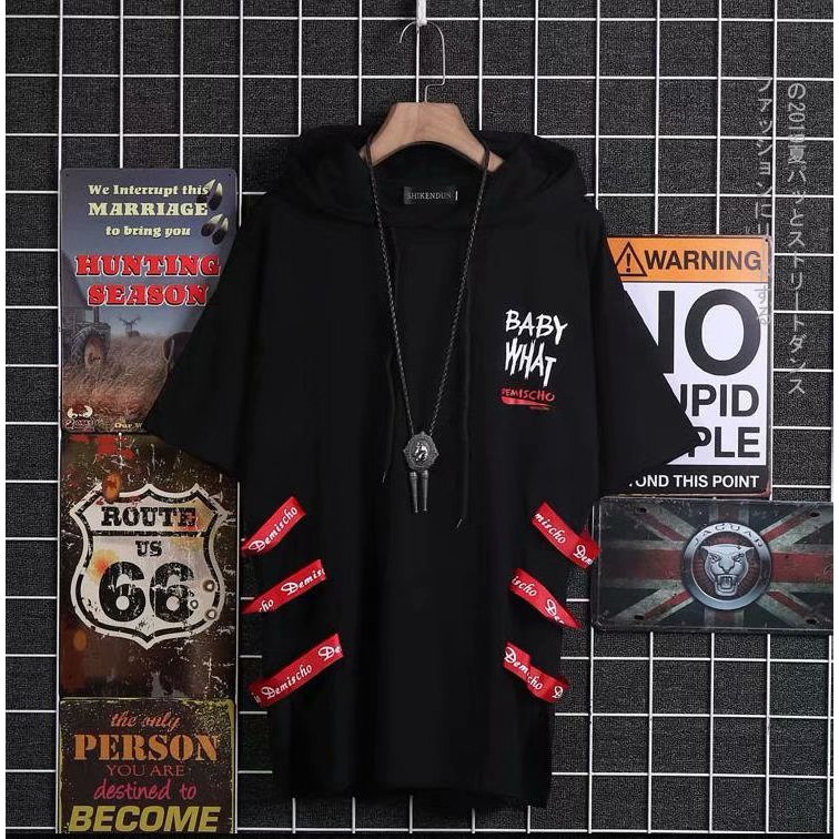 4xl short sleeve hoodie