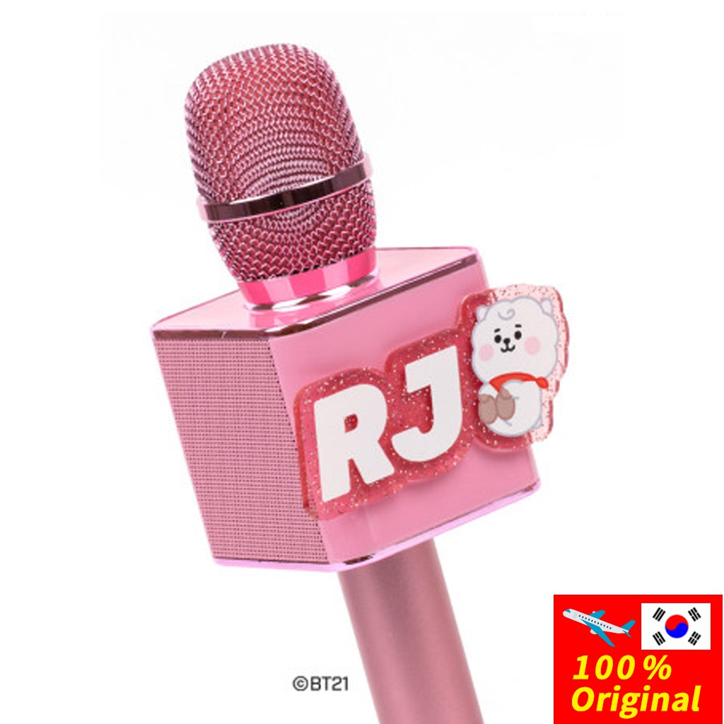 BTS BT21 Official BABY Bluetooth Microphone Wireless Mic Speaker