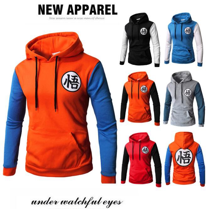 Anime Dragon Ball Goku Hoodies Men S Pullover Baseball Jacket Sportswear Tracksuit Hoody Sportswear Shopee Singapore